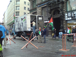 „Gaza-Beach“ in der Wiener Innenstadt