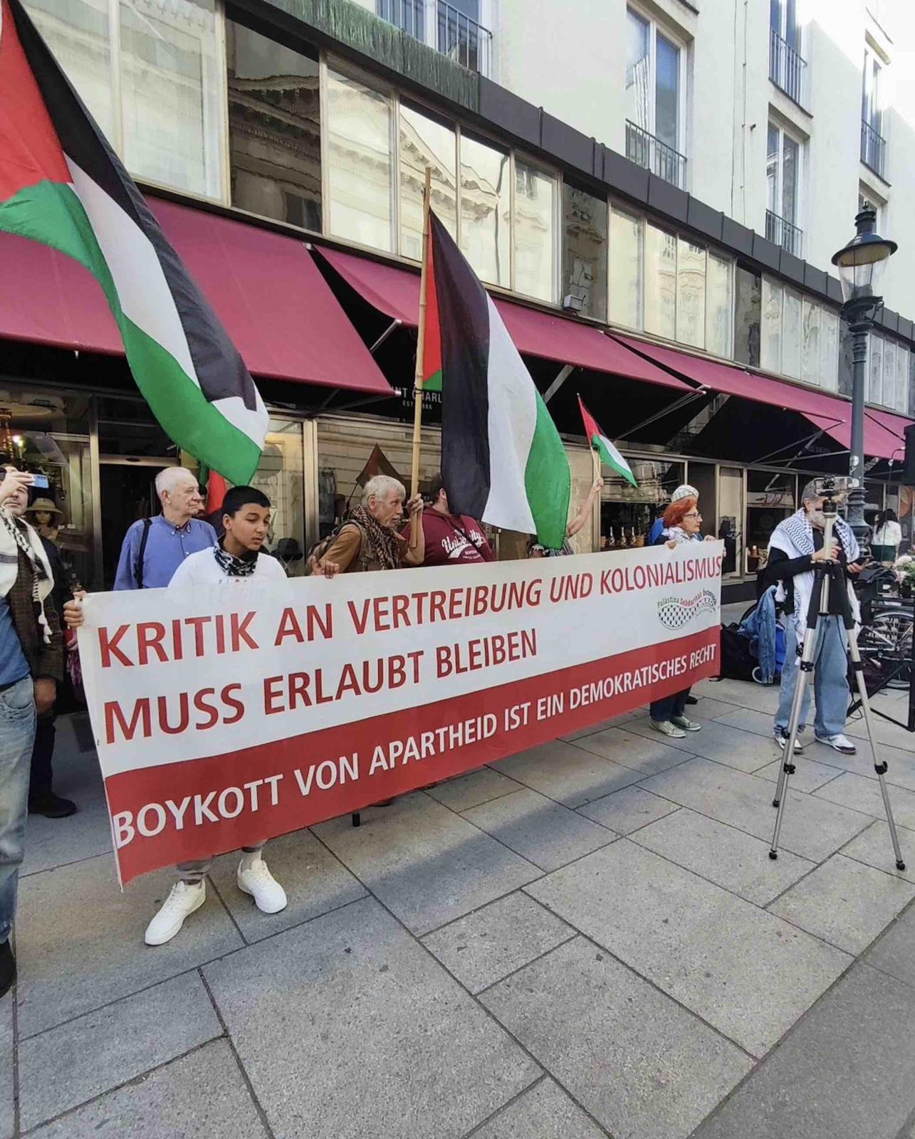 Polizei löste die Kundgebung „Intifada für Demokratie“ auf!