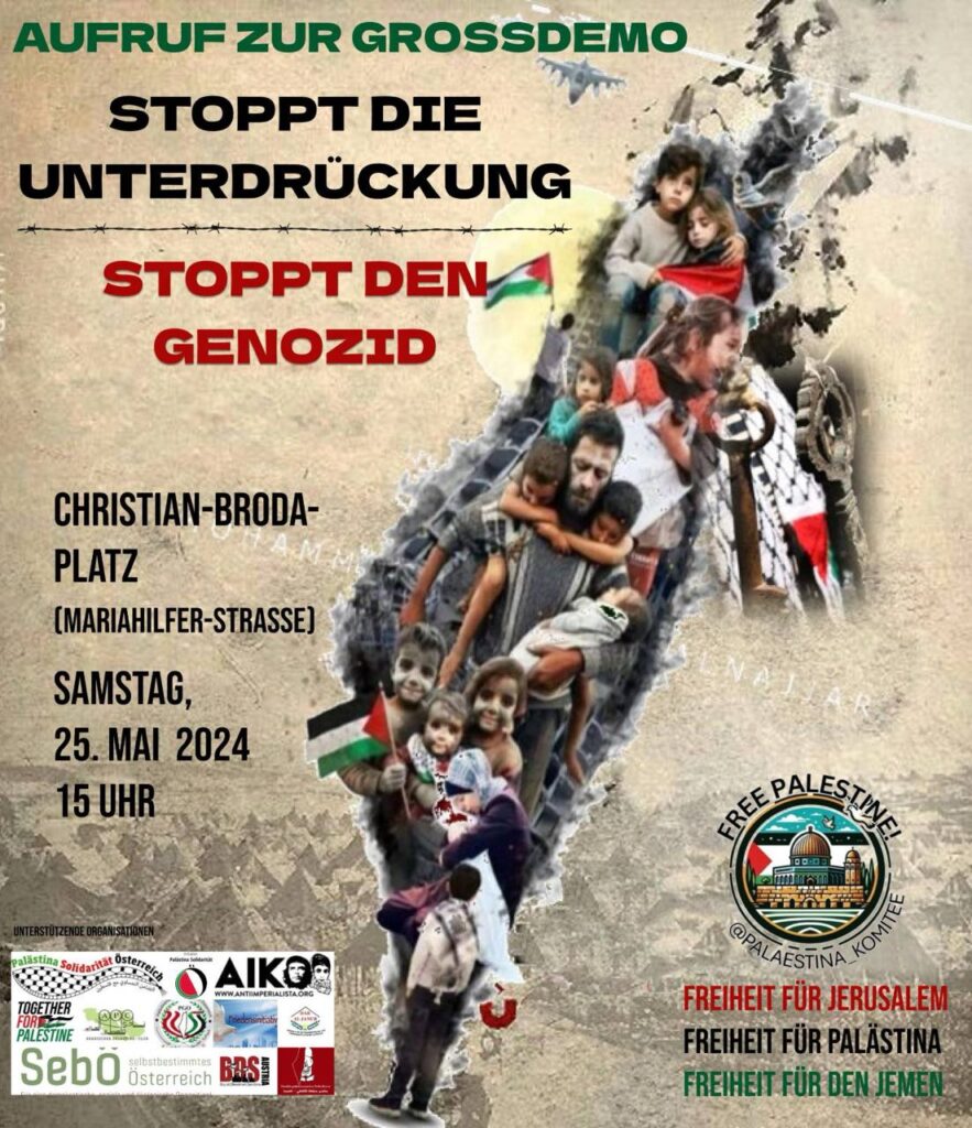 Wien: Aufruf zur Großdemo