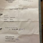 Haftbestätigung