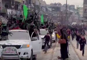 Gaza-Waffenstillstand: Bevölkerung bejubelt Hamas-Kämpfer