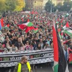 Demonstration in Wien