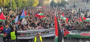 Demonstration in Wien
