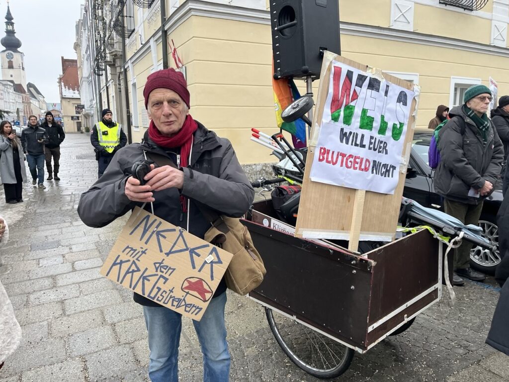 Nieder mit den Kriegstreibern