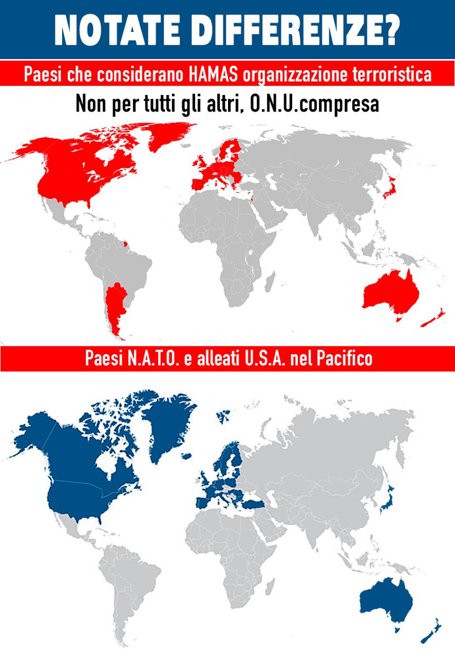 Nur die NATO & Verbündete definieren Hamas als Terroristen