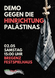 Demo gegen die Hinrichtung Palästinas 02_06_2026