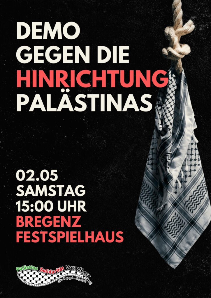 Demo gegen die Hinrichtung Palästinas 02_06_2026