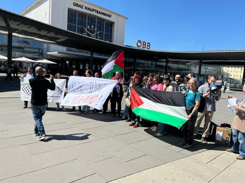 PSÖ Bundestreffen Aktion Graz