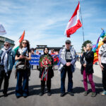 Kranzniederlegung in Palästinasolidarität Mauthausen_100520