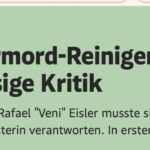 Screenshot von Standard: Beate Völkermord-Reiniger ist laut Gericht zulässige Kritik_21_07_2026