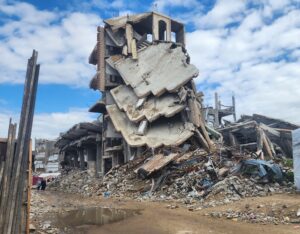 Destruction in Northern Gaza City, copyright MSF