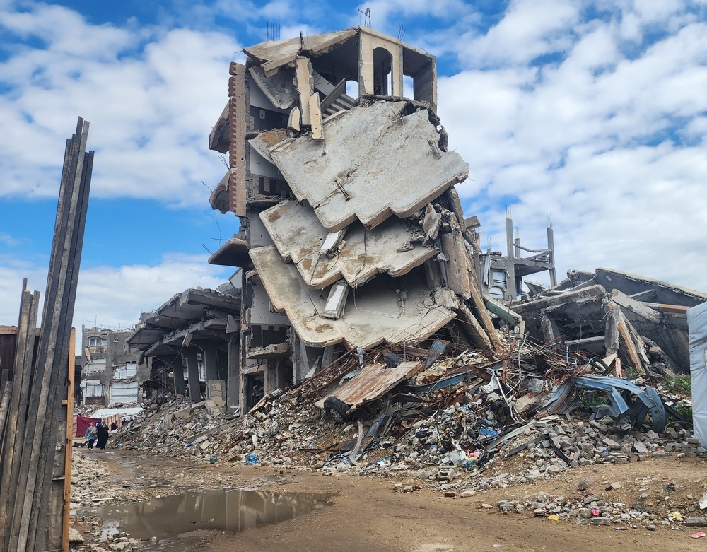 Destruction in Northern Gaza City, copyright MSF